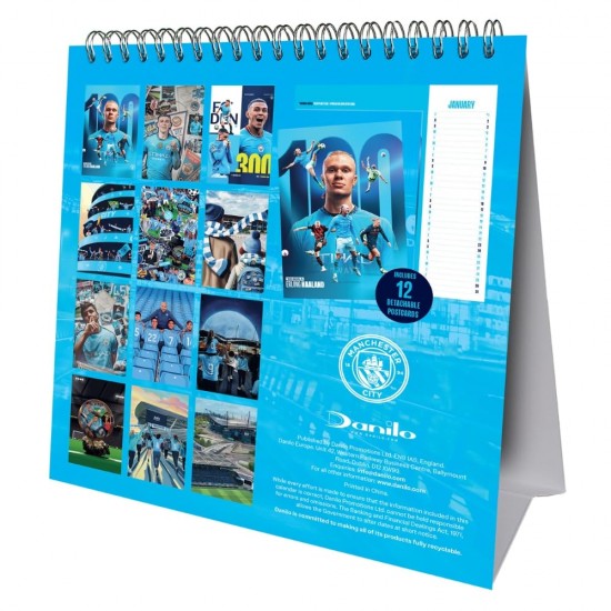 Επιτραπέζιο ημερολόγιο Manchester City FC 2027