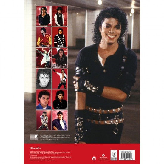 Ημερολόγιο τοίχου Michael Jackson A3 2027