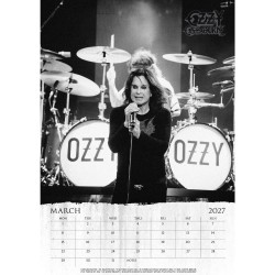 Ημερολόγιο τοίχου Ozzy Osbourne A3 2027