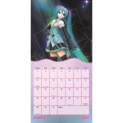 Ημερολόγιο τοίχου Hatsune Miku 2027