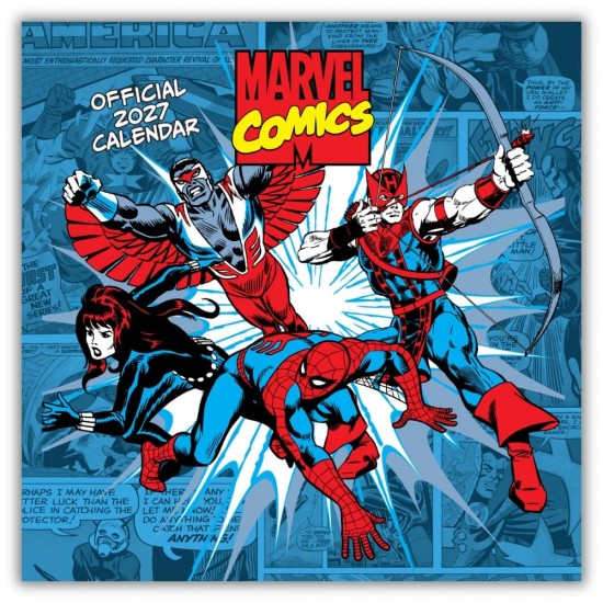 Ημερολόγιο τοίχου Marvel Comics 2027