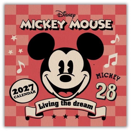 Ημερολόγιο τοίχου Mickey Mouse 2027