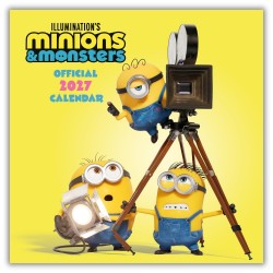 Ημερολόγιο τοίχου Minions 3 2027