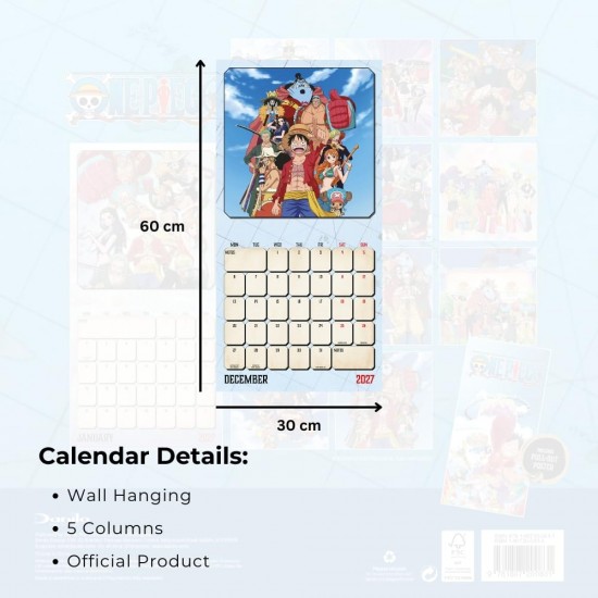 Ημερολόγιο τοίχου One Piece 2027