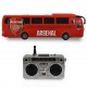 Arsenal FC Radio Control Team Bus