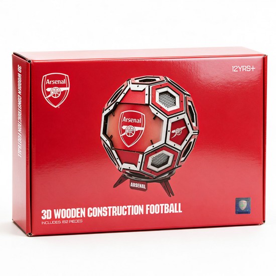 Arsenal FC 3D Wooden Football Puzzle