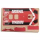 Arsenal FC 3D Wooden Team Bus Puzzle