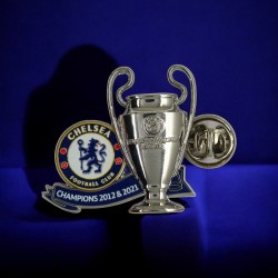 UEFA Champions League καρφίτσα Τσέλσι με 2D τρόπαιο