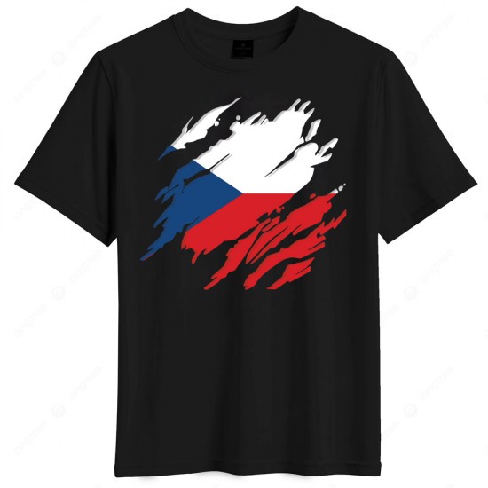Τσεχία μπλουζάκι “World Cup 2026 Drop – Czech Republic National Pride” μαύρο