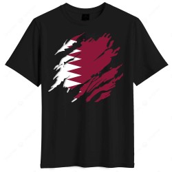 Κατάρ μπλουζάκι “World Cup 2026 Drop – Qatar National Pride” μαύρο