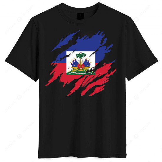 Αϊτη μπλουζάκι “World Cup 2026 Drop – Haiti National Pride” μαύρο