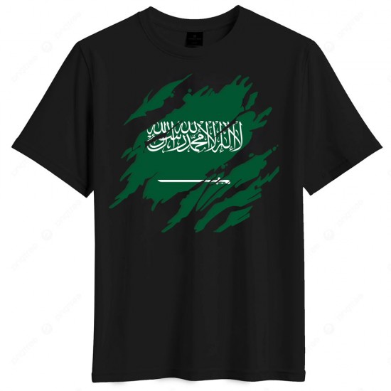 Σαουδική Αραβία μπλουζάκι “World Cup 2026 Drop – Saudi Arabia National Pride” μαύρο