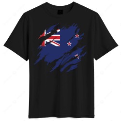 Νέα Ζηλανδία μπλουζάκι “World Cup 2026 Drop – New Zealand National Pride” μαύρο