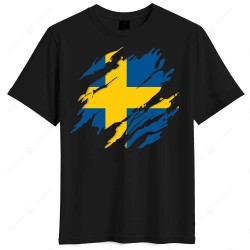 Σουηδία μπλουζάκι “World Cup 2026 Drop – Sweden National Pride” μαύρο