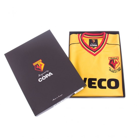 Watford FC 1983 - 84 Retro Football Shirt