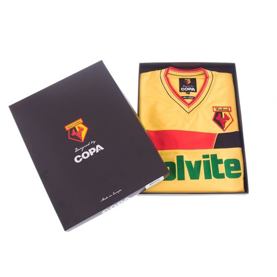 Watford FC 1986 - 87 Retro Football Shirt
