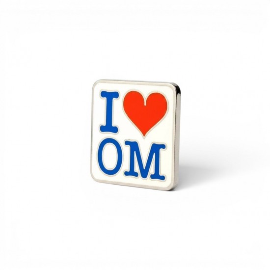 Ολιμπίκ Μαρσέιγ καρφίτσα «I love OM»