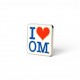 Ολιμπίκ Μαρσέιγ καρφίτσα «I love OM»