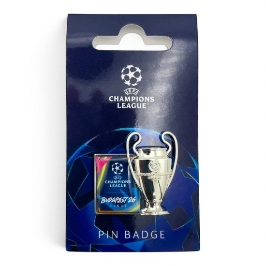 UEFA Champions League καρφίτσα τροπαίου ''Budapest 2026 Final''