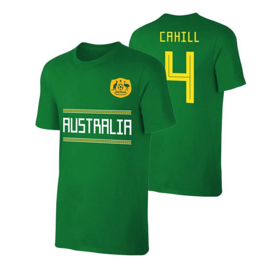 Australia WC2018 Qualifiers t-shirt CAHILL, green