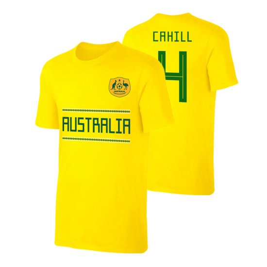 Australia WC2018 Qualifiers t-shirt CAHILL, yellow