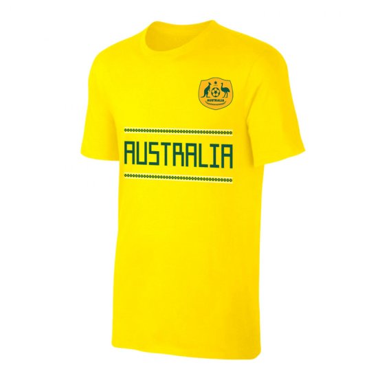 Australia WC2018 Qualifiers t-shirt, yellow