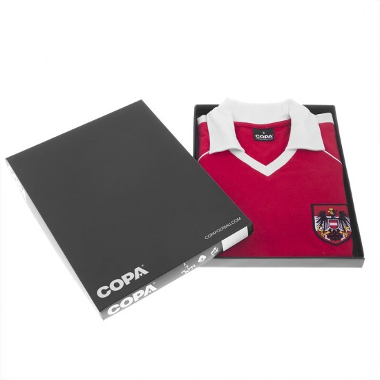 Αυστρία 1982 ρετρό εκτός έδρας κοντομάνικη εμφάνιση