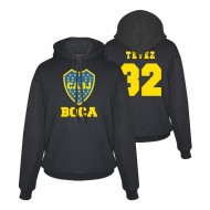 Μπόκα φούτερ με κουκούλα 'Emblem' ΤΕΒΕΖ, μαύρο