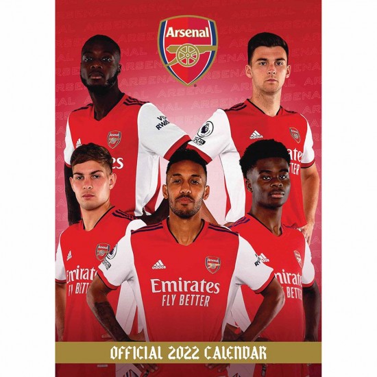 Calendar 2022 Arsenal FC