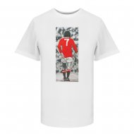 Τζωρτζ Μπεστ μπλουζάκι 'Νο7', λευκό