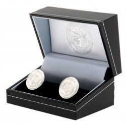 Ασημένια μανικετόκουμπα Sterling Celtic F.C.