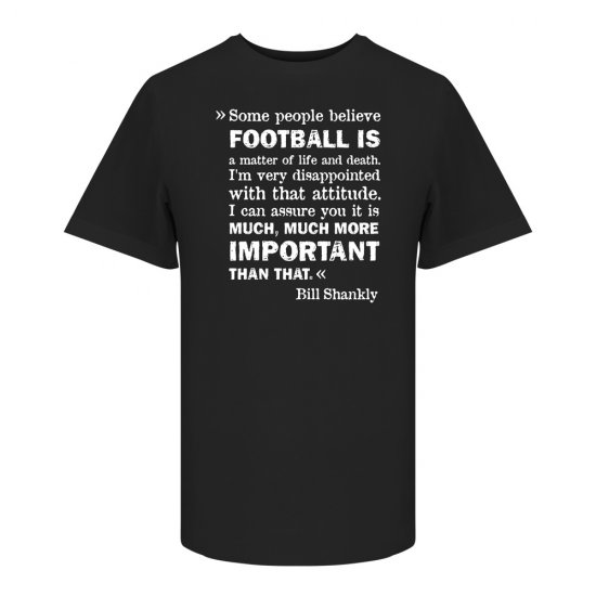 Λίβερπουλ μπλουζάκι Bill Shankly, μαύρο