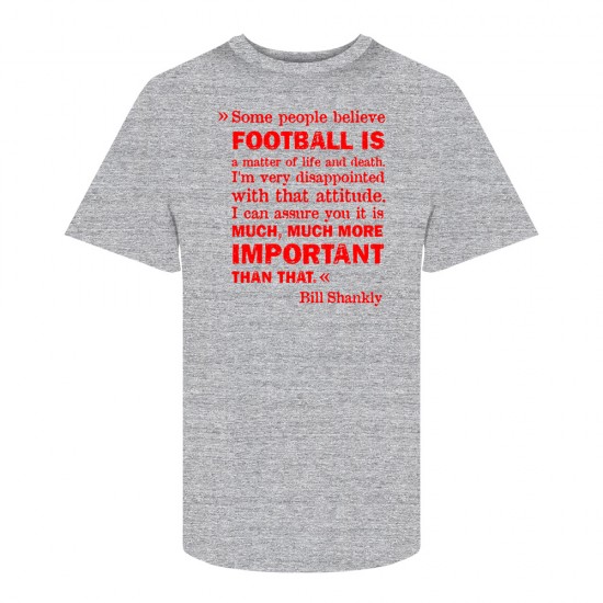 Λίβερπουλ μπλουζάκι Bill Shankly, γκρι
