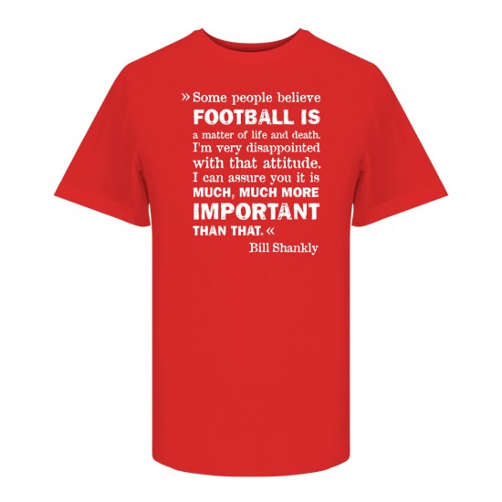 Λίβερπουλ μπλουζάκι Bill Shankly, κόκκινο