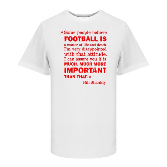 Λίβερπουλ μπλουζάκι Bill Shankly, λευκό