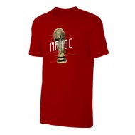 Μαρόκο WC2018 μπλουζάκι 'Τρόπαιο', βυσσινί