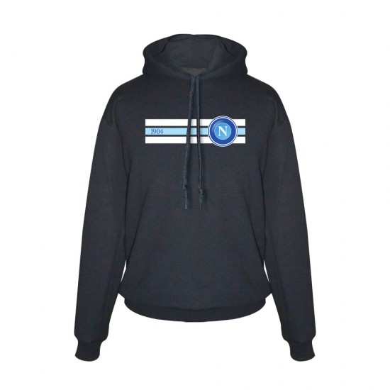 Napoli Lines footer with hood, black