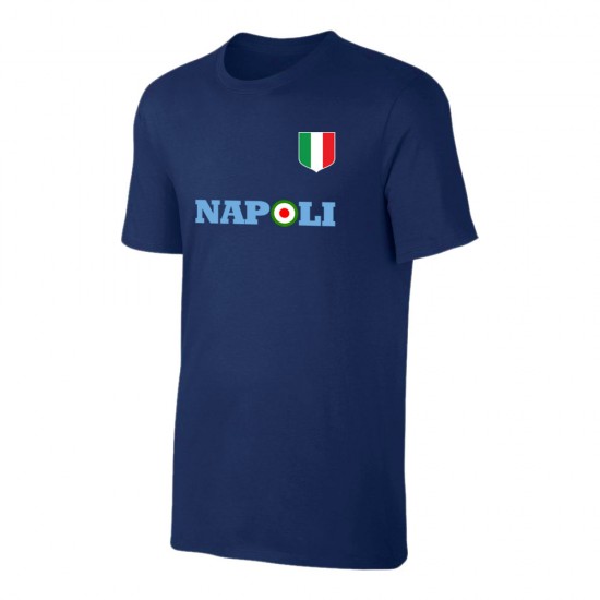 Napoli Target t-shirt, dark blue