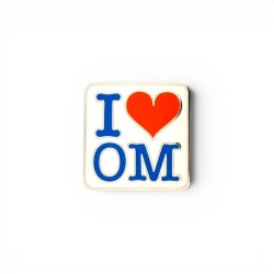 Ολιμπίκ Μαρσέιγ καρφίτσα «I love OM»