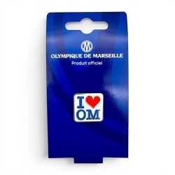 Ολιμπίκ Μαρσέιγ καρφίτσα «I love OM»