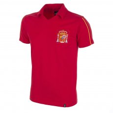 Spain 1980s Short Sleeve Retro Football Shirt