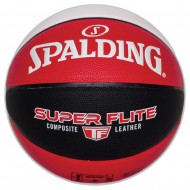 Μπάλα μπάσκετ Spalding TF SUPER FLITE (Μέγεθος 7), κόκκινο/μαύρο