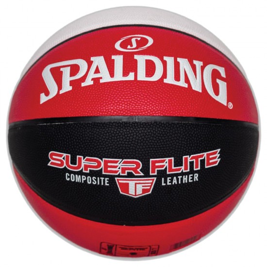 Μπάλα μπάσκετ Spalding TF SUPER FLITE (Μέγεθος 7), κόκκινο/μαύρο