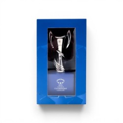 UEFA Women’s Champions League τρισδιάστατη μινιατούρα τροπαίου σε ξύλινη βάση (70mm)