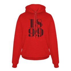 Μίλαν φούτερ με κουκούλα '1899', κόκκινο