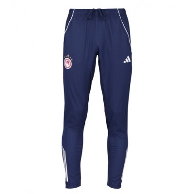 Ολυμπιακός 2025/26 παντελόνι φόρμα αποστολής adidas, σκούρο μπλε