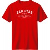 Ερυθρός Αστέρας μπλουζάκι «Red Star Est 1945», κόκκινο