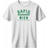 Ραπίντ Βιέννης μπλουζάκι «Rapid Wien Seit 1899», λευκό
