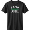 Ραπίντ Βιέννης μπλουζάκι «Rapid Wien Seit 1899», μαύρο