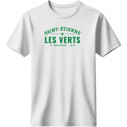 Σεντ Ετιέν μπλουζάκι «Les Verts», λευκό